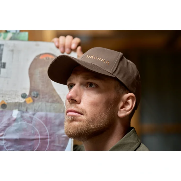 Czapka HARKILA Fjell - Dark earth One Size (109690143)