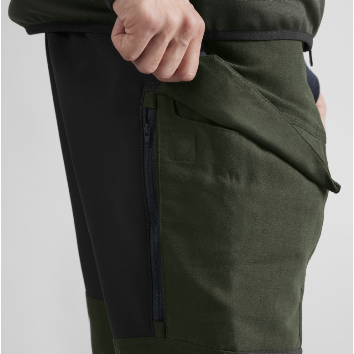 Spodnie Harkila Scandinavian duffel green/ zielono-czarny (110127889)