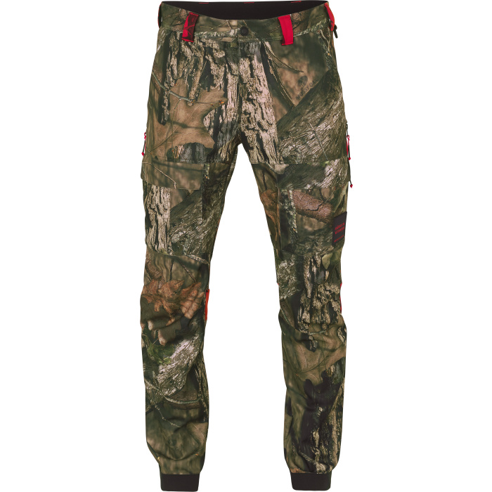 Spodnie myśliwskie Harkila Moose Hunter 2.0 Light Trousers MossyOak®Break-Up Country®/MossyOak®Red (110129472)