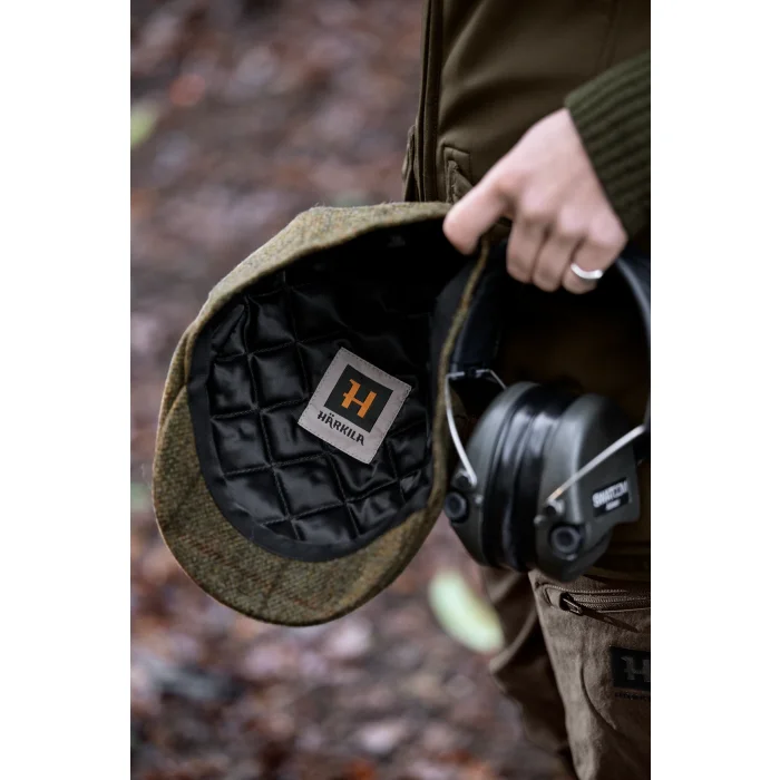 Kaszkiet HARKILA Badanloch flat cap - Golden willow (110390177)