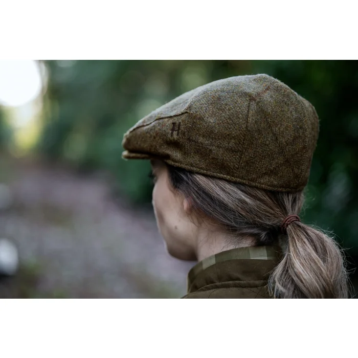 Kaszkiet HARKILA Badanloch flat cap - Golden willow (110390177)