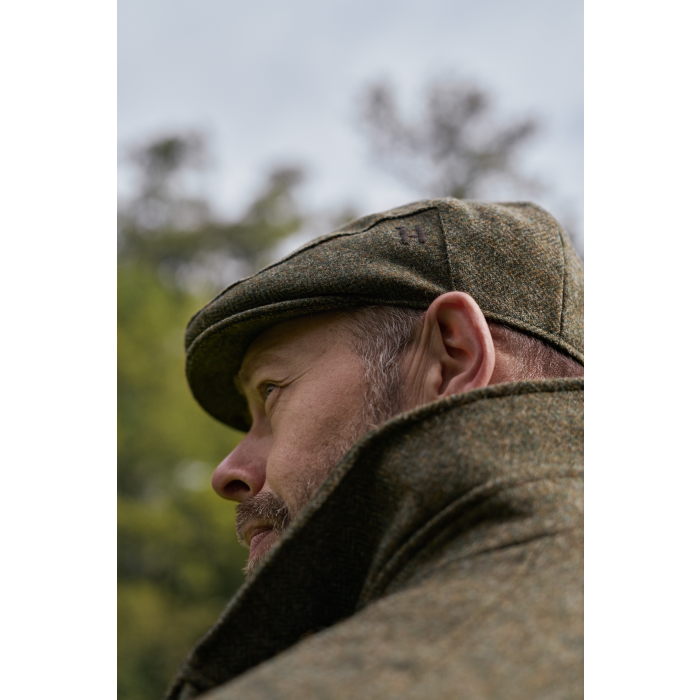 Kaszkiet Harkila Kenmore Cl. - Forest green/Herringbone (110460112)