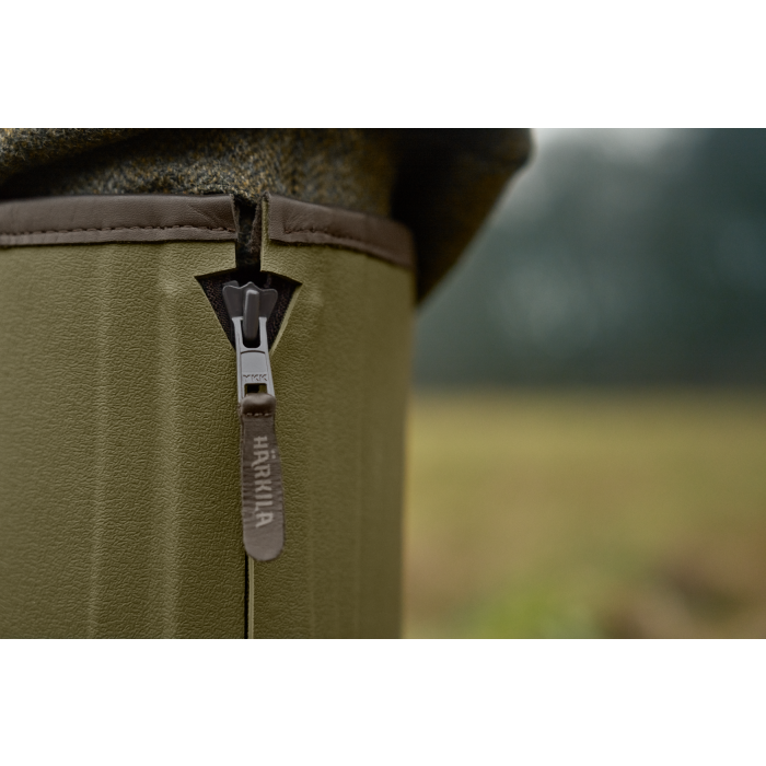 Kalosze HARKILA Forester Zip Rubber - Dark Olive (11059000124)