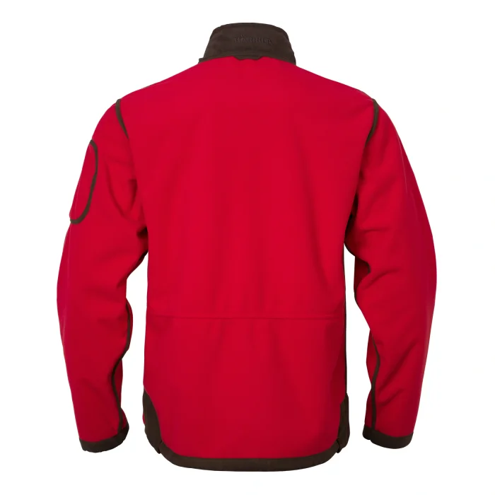 Polarowa kurtka dwustronna HARKILA Kamko Regal Reversible Fleece - Red/Brown GORE-TEX WINDSTOPPER (110720087)