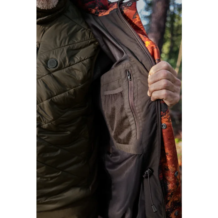 Kurtka HARKILA Forest Hunter GTX camo long - AXIS MSP Autumn orange (111370176)