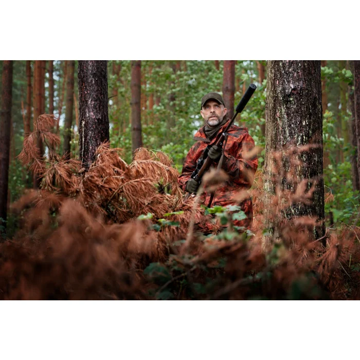 Kurtka HARKILA Forest Hunter GTX camo long - AXIS MSP Autumn orange (111370176)