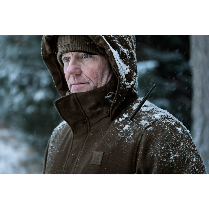 Kurtka Harkila Kodiak CleverWool HSP Insulated - Dark hunting green/Shadow brown