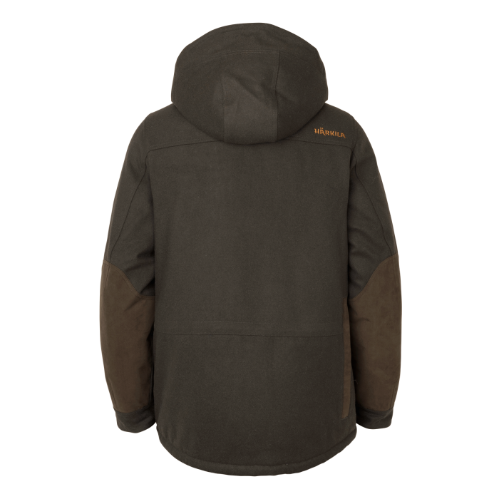 Kurtka Harkila Kodiak CleverWool HSP Insulated - Dark hunting green/Shadow brown