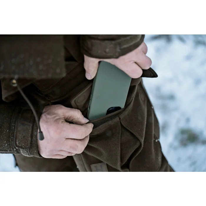 Spodnie Harkila Kodiak CleverWool HSP Insulated - Dark hunting green/Shadow brown (111430169)