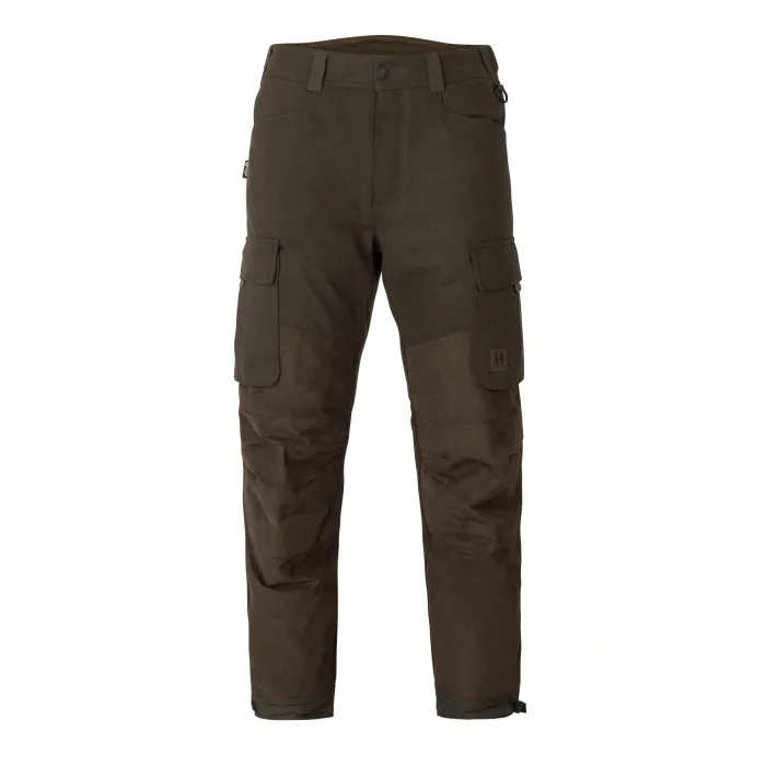 Spodnie Harkila Kodiak CleverWool HSP Insulated - Dark hunting green/Shadow brown (111430169)