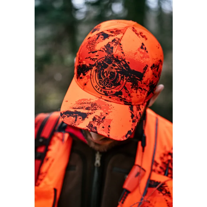 Czapka HARKILA Wildboar Pro Blaze camo light - AXIS MSP Orange/Shadow brown (111510184)