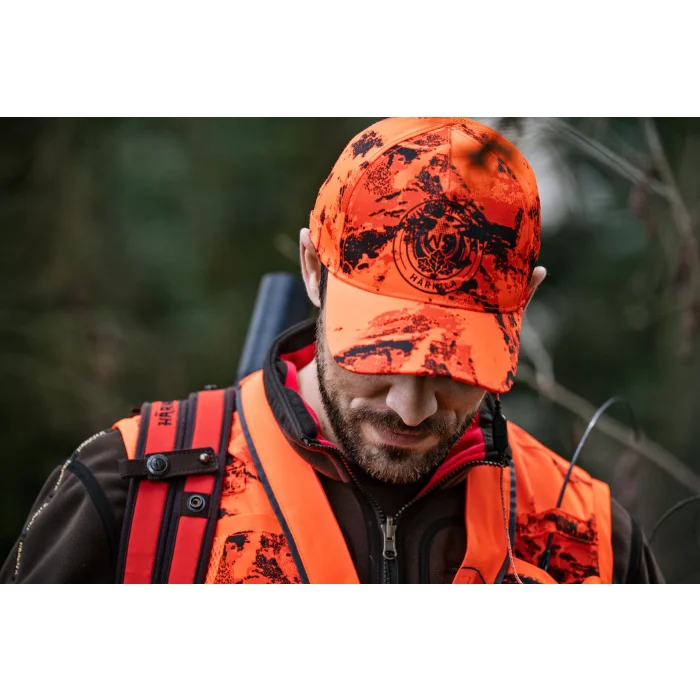 Czapka HARKILA Wildboar Pro Blaze camo light - AXIS MSP Orange/Shadow brown (111510184)