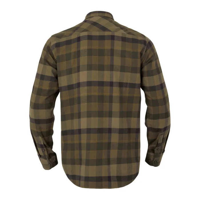 Koszula męska Harkila Asmund L/S - Beech green check (112010149)