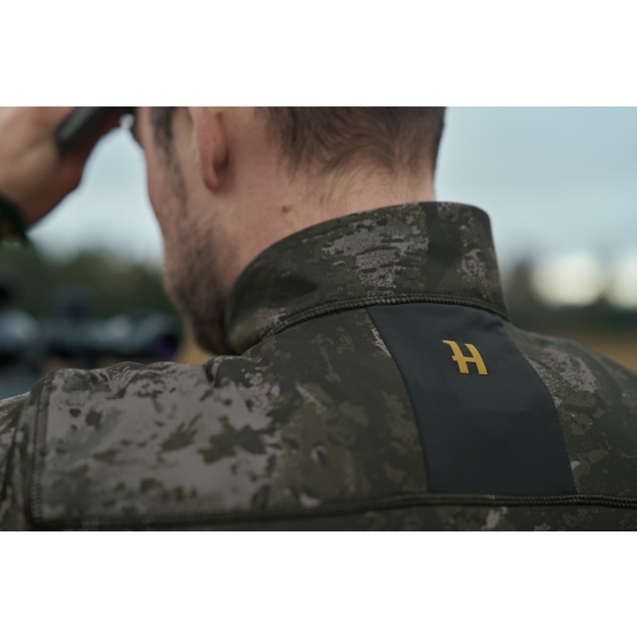 Kurtka męska Harkila NOCTYX camo full zip fleece - AXIS MSP Black (114866001)