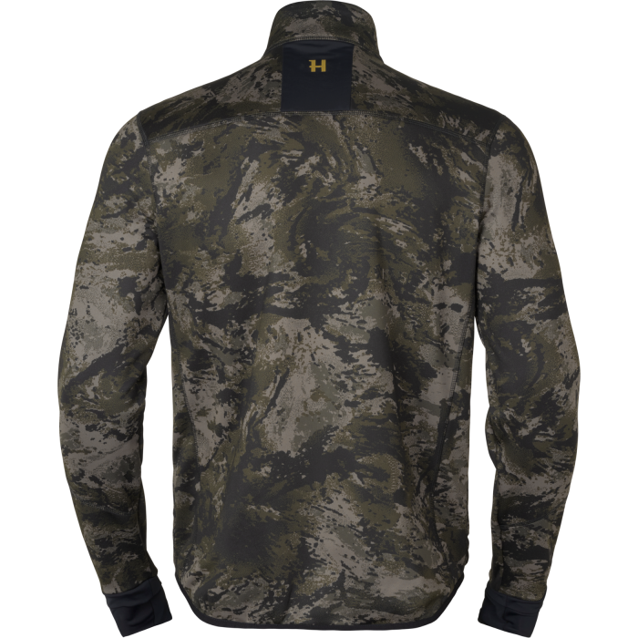 Kurtka męska Harkila NOCTYX camo full zip fleece - AXIS MSP Black (114866001)
