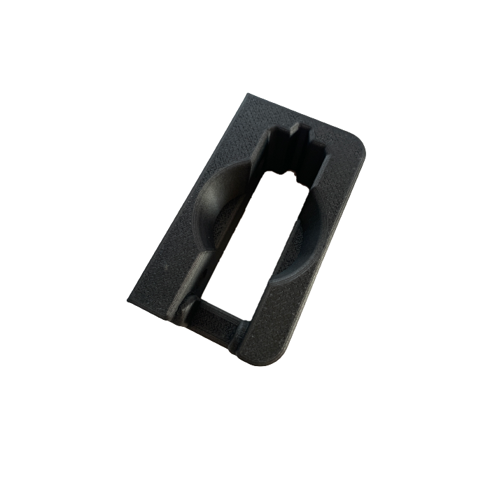 BULLETMAG - UCHWYT UNIWERSALNY NA REWOLWER DUŻY, PRAWY (MAGNETYCZNY) - CZARNY