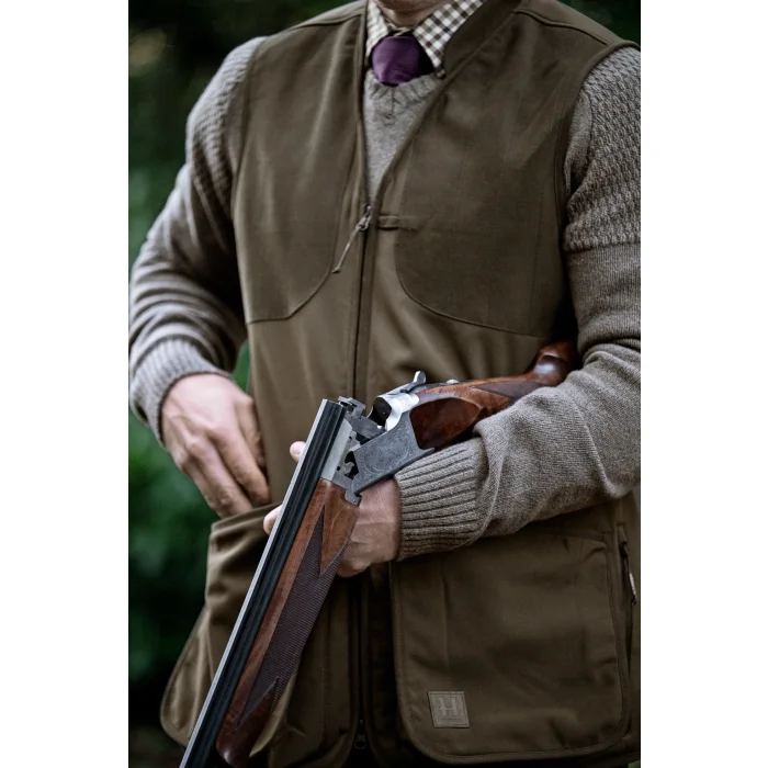Kamizelka Harkila Skye shooting - Willow green/Shadow brown (117430022)