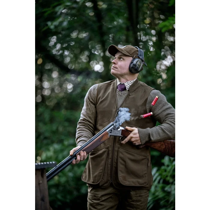 Kamizelka Harkila Skye shooting - Willow green/Shadow brown (117430022)