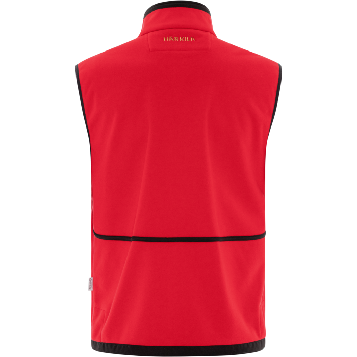 Kamizelka Harkila Kamko polar brązowy/czerwony (120114246)