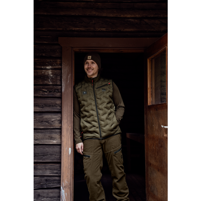 Kamizelka Podgrzewana Harkila Clim8 Insulated Willow Green (120114429)