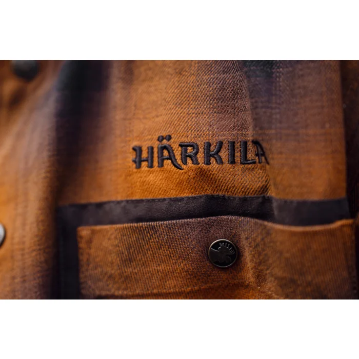 Koszula męska Harkila Folke L/S - Maple check (120263031)