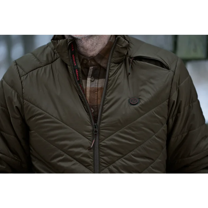 Kurtka Podgrzewana HARKILA Heat Insulated - Willow green/Shadow brown (120790022)