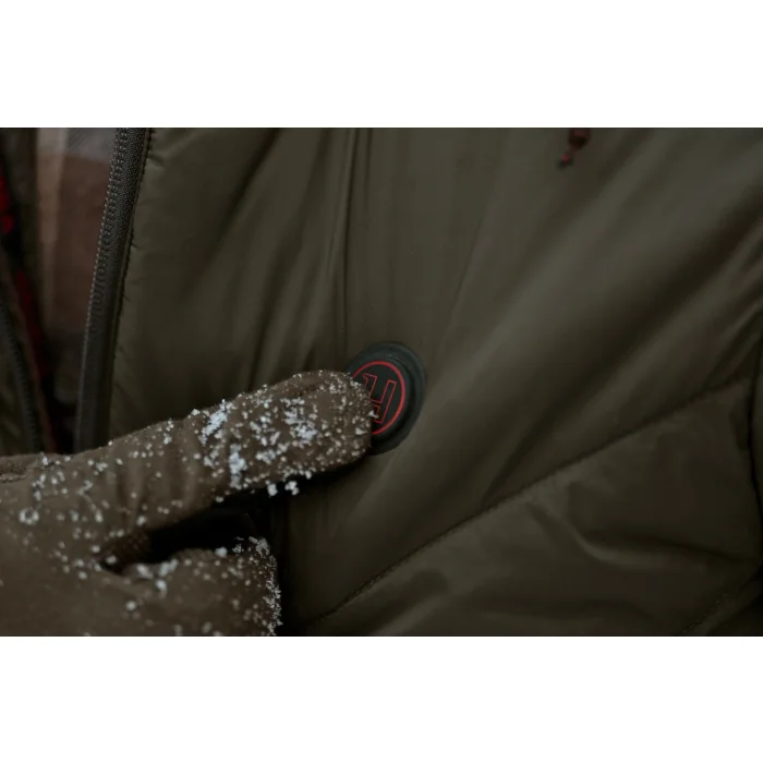 Kurtka Podgrzewana HARKILA Heat Insulated - Willow green/Shadow brown (120790022)
