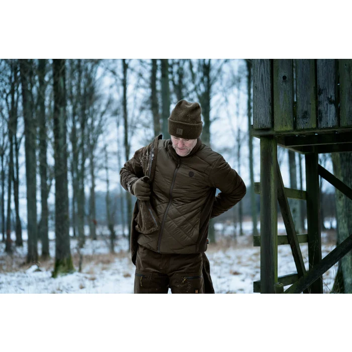 Kurtka Podgrzewana HARKILA Heat Insulated - Willow green/Shadow brown (120790022)