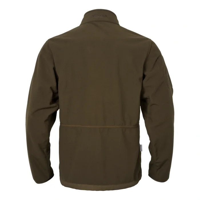 Polarowa kurtka dwustronna HARKILA Kamko Blaze rev. fleece - Orange blaze/Willow green GORE-TEX WINDSTOPPER (121933006)
