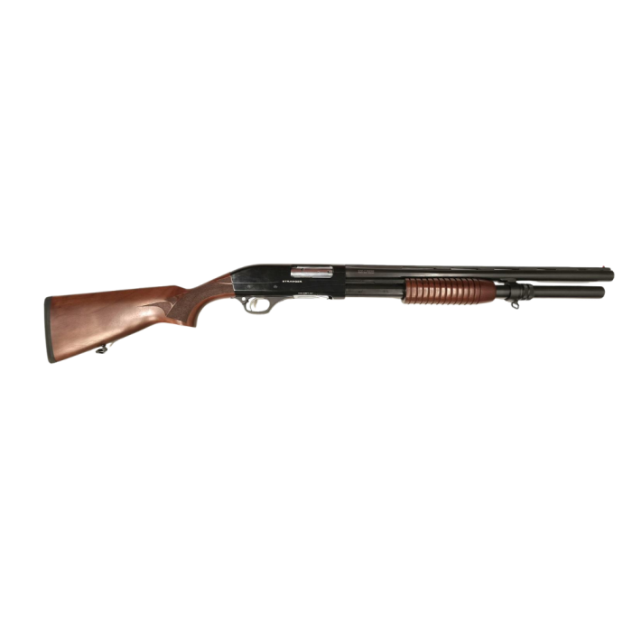 STRZELBA BALIKLI PUMP ACTION STRANGER PA-E01 KAL.12/76 MAG. 7+1