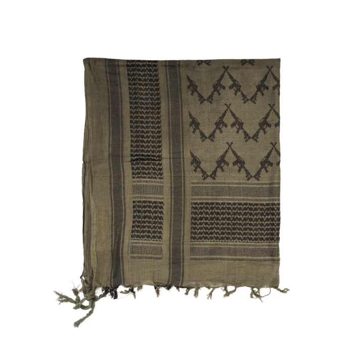 Arafatka chusta ochronna Mil-Tec Rifles Olive/Black (12609201)