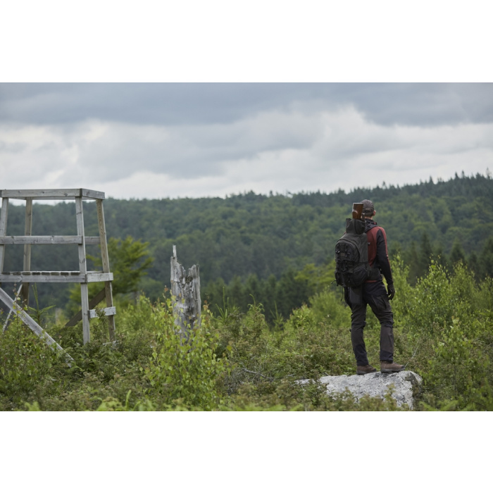 Harkila METSO plecak - krzesło z wodoodpornej wełny melton - 25L (380104338)