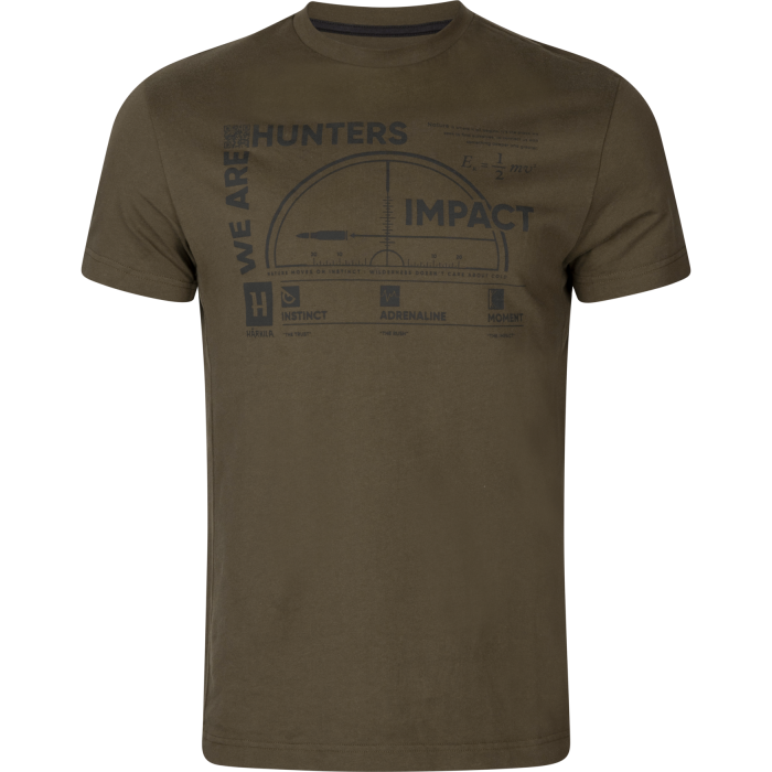 Koszulka Harkila Impact S/S t-shirt Willow green (160107529)