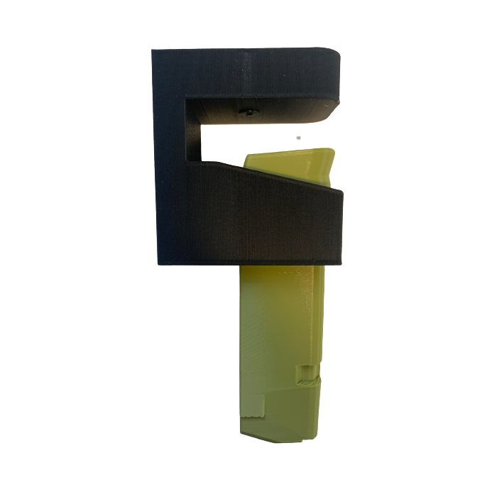 BULLETMAG - UCHWYT NA MAGAZYNKI 9MM, 3 SZT. (MAGNETYCZNY) - CZARNY