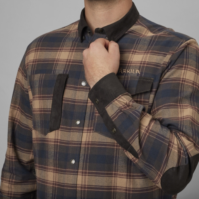 Koszula myśliwska Harkila Aivak L/S oliwkowa (140113177)