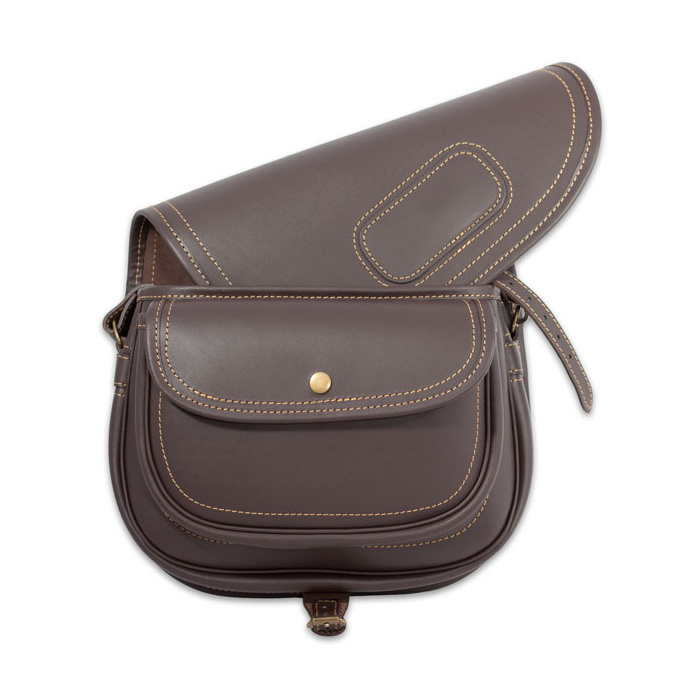 HUETTER SKÓRZANA TORBA TOREBKA MYŚLIWSKA OZDOBNA NR 141