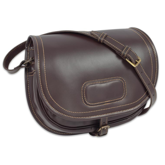 HUETTER SKÓRZANA TORBA TOREBKA MYŚLIWSKA OZDOBNA NR 141