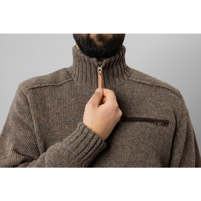 Sweter myśliwski Harkila Annaboda 2.0 HSP Dark Sand (150106665)
