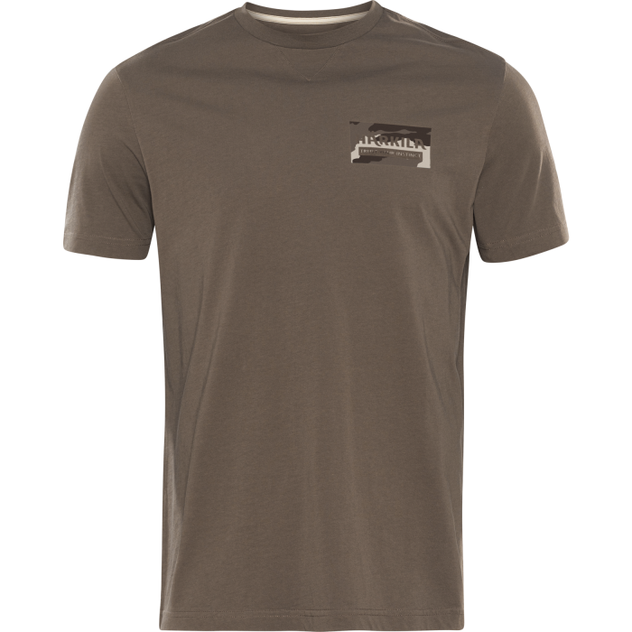 T-shirt Harkila Core Brown granite (160105747)
