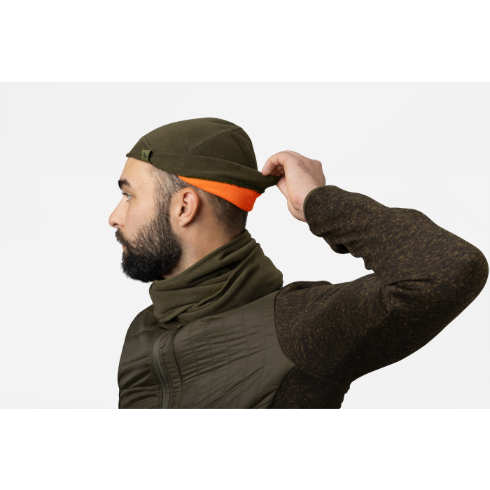 Czapka Seeland dwustronna Pine green/Hi-Vis Orange One size (18021302999)