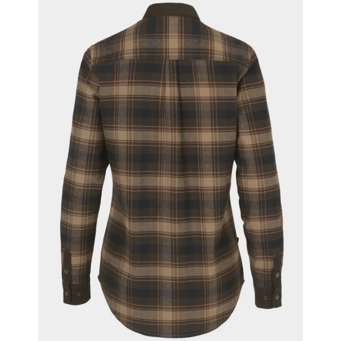 Damska koszula z długim rękawem Harkila Aivak Burgundy 140112840