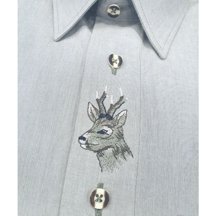 Koszula myśliwska Skogen Rehbock z haftem koziołka (20006009)