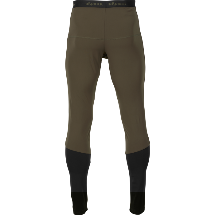 Podgrzewane kalesony Harkila Long Johns willow green/black (200103125)