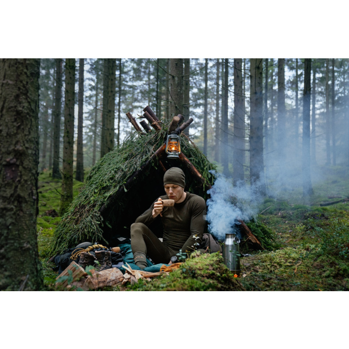 Podkoszulek Harkila base active L/S o-neck ciemny zielony (200104432)