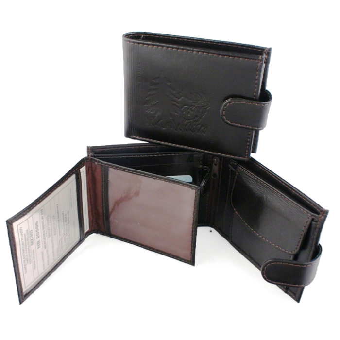 Portfel  PM9 z wytłoczką dzik