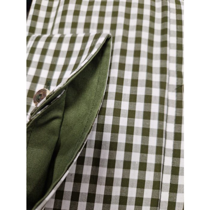 Koszula Skogen -krata khaki 20512805