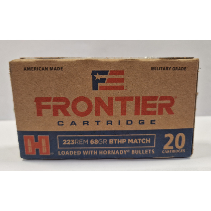 Amunicja Hornady 223 REM BTHP 68GR/4,41G, FR160 FRONTIER