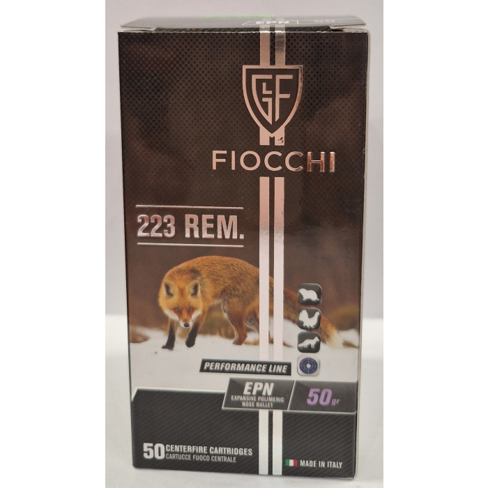 Amunicja kulowa Fiocchi  .223 REMINGTON EPN 50 gr