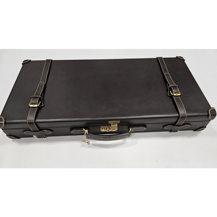 Futerał sztywny skórzany na broń