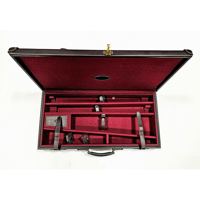 Futerał sztywny skórzany na broń